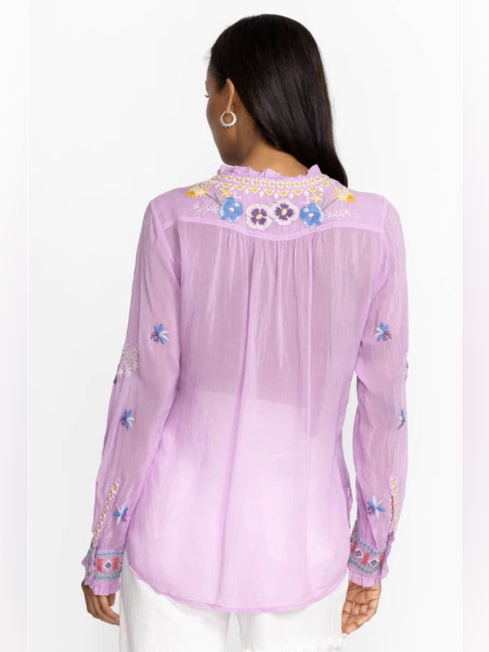 JOHNNY WAS MINODORA BLOUSE - Picture 11 of 13